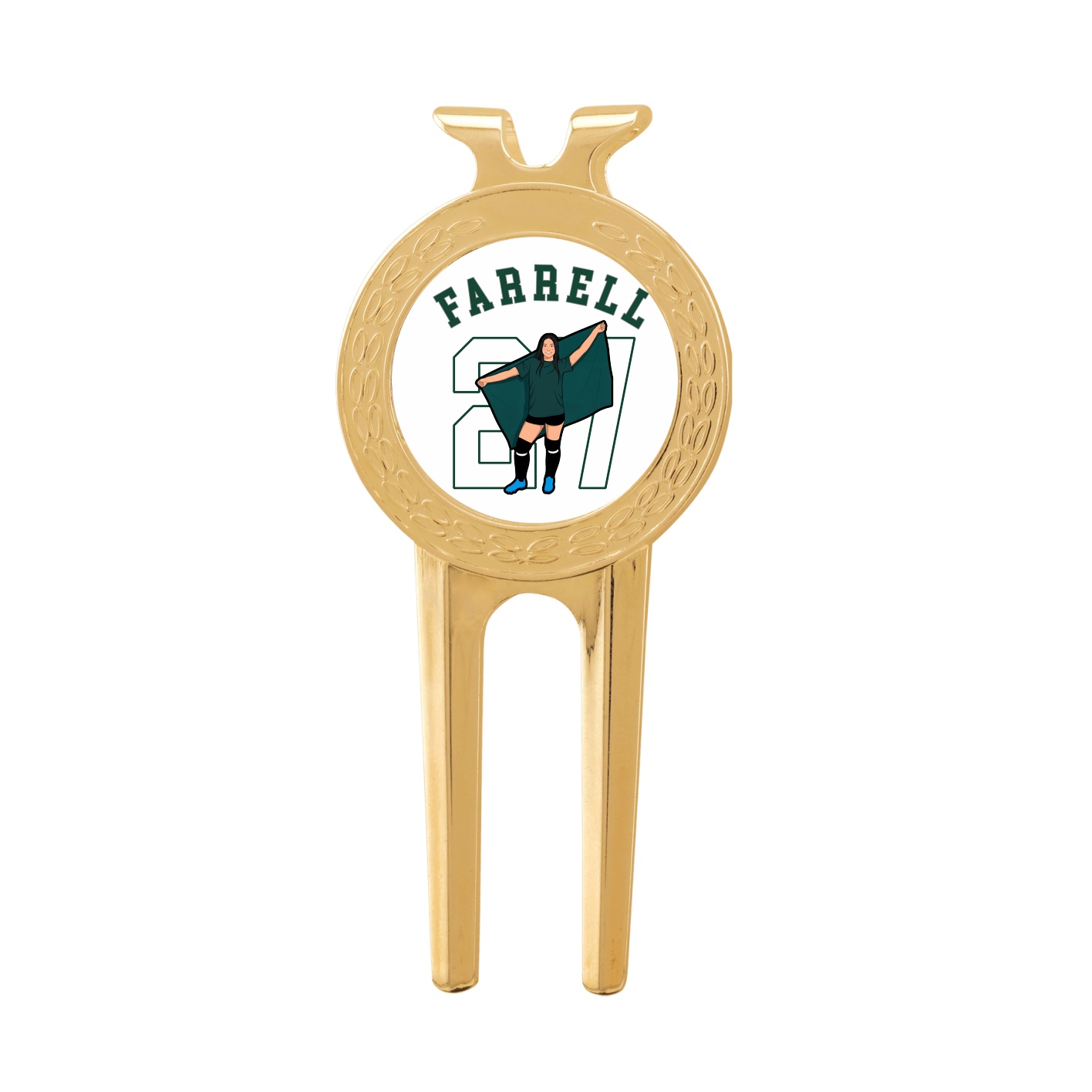 Divot Tool with Ball Marker — Shirsey Arch in Classic