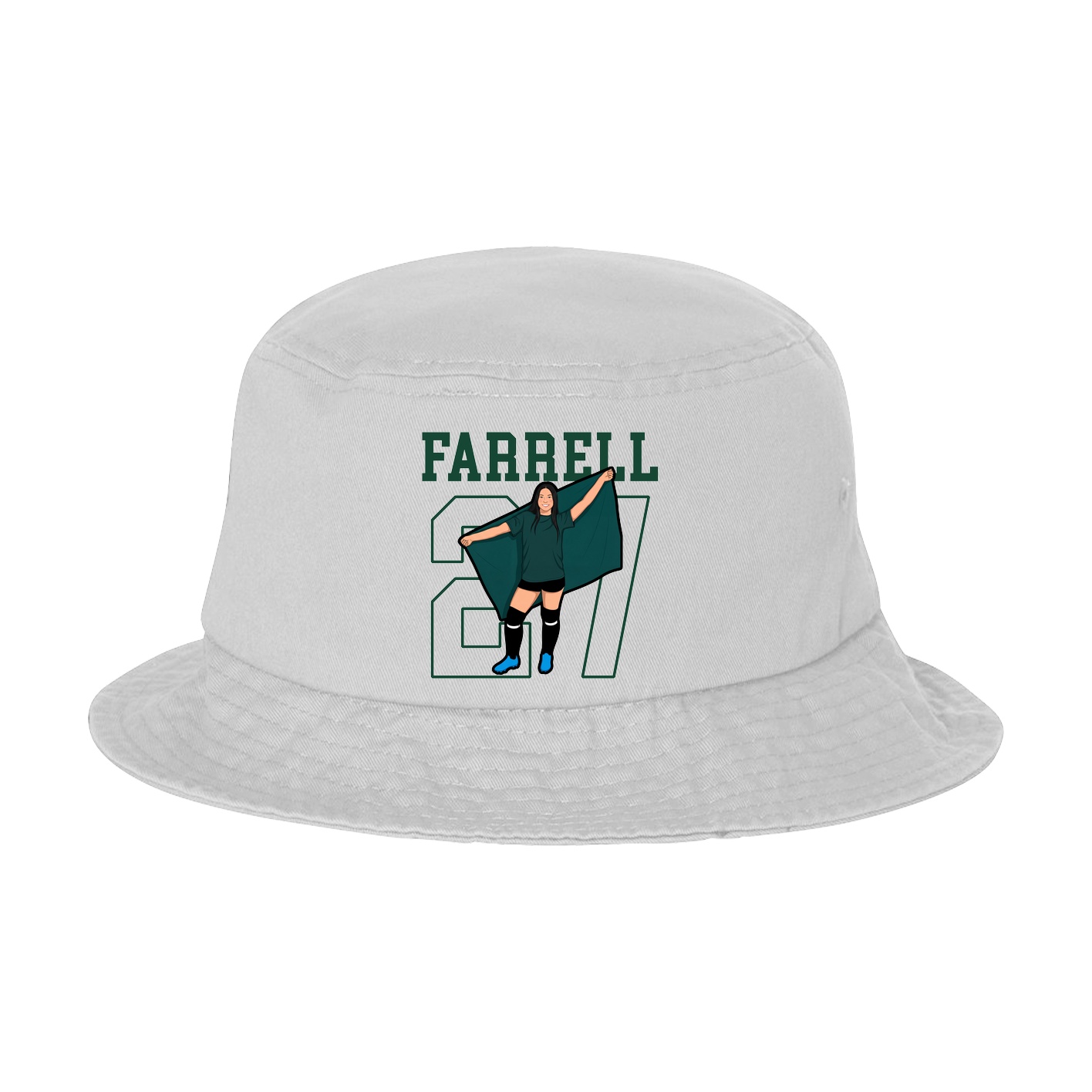 Bucket Cap — Shirsey in White