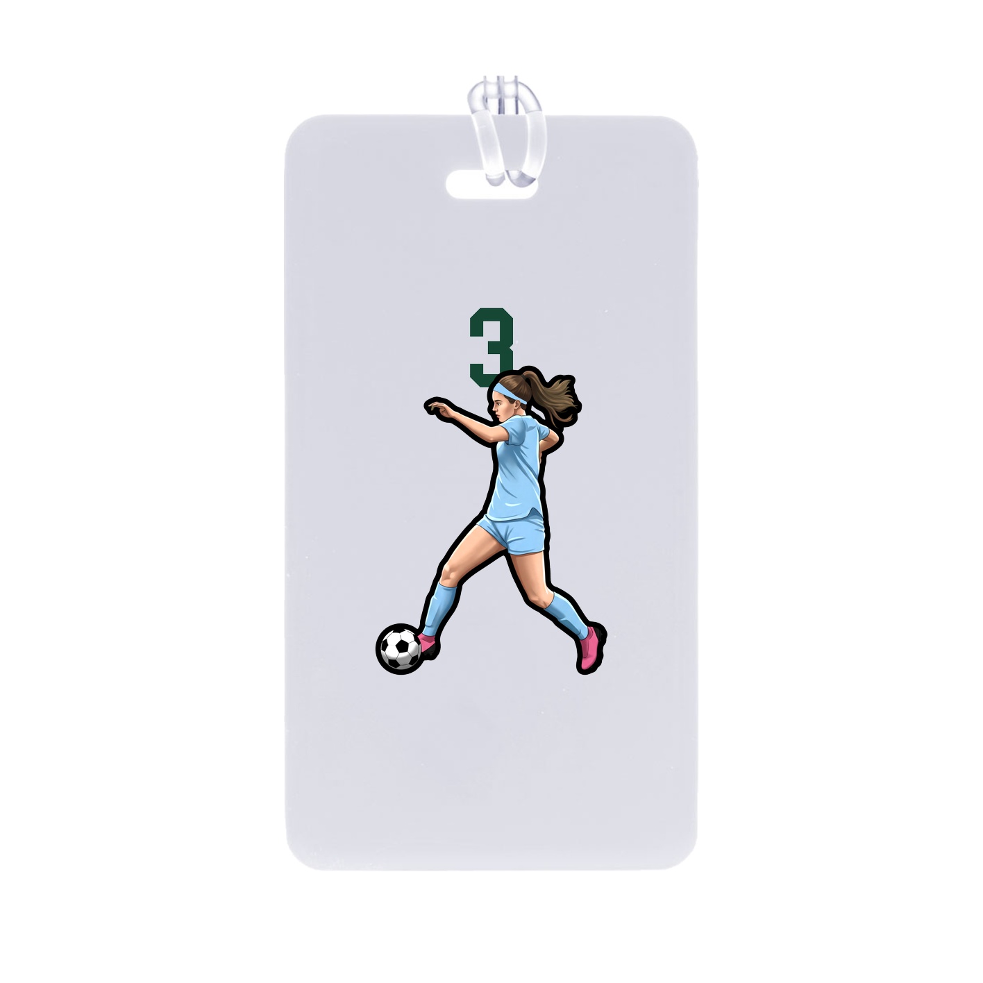 Bag Tag — Number Top in Classic