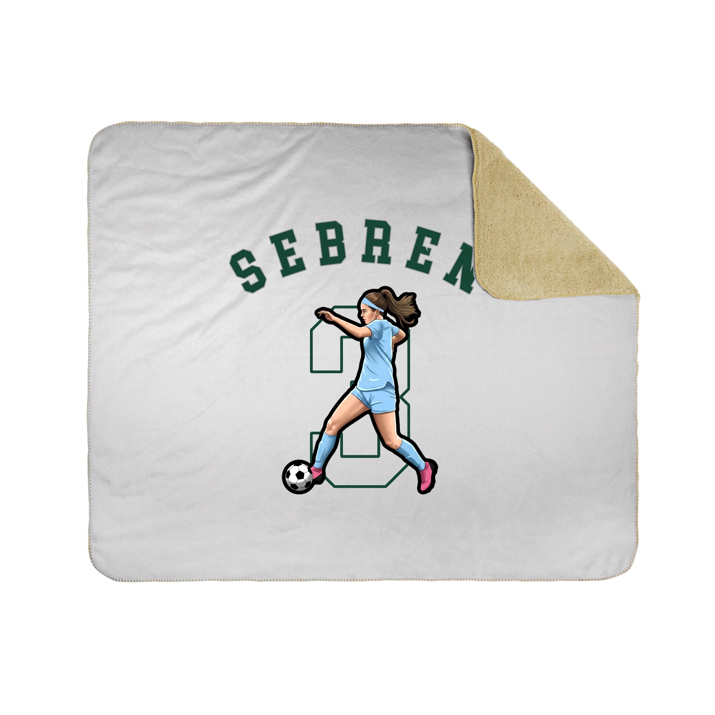 Throw Blanket — Shirsey Arch in White