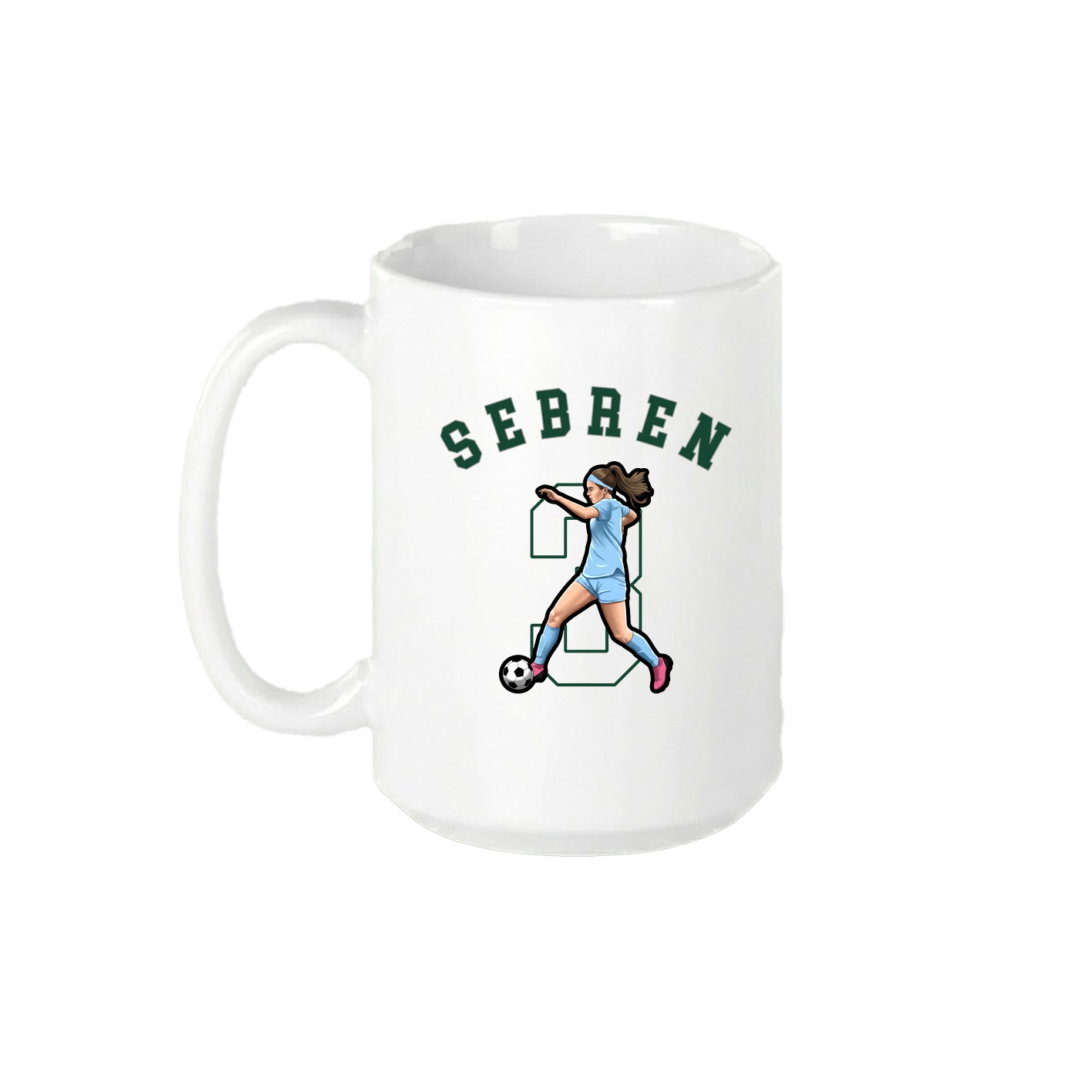 15oz Coffee Mug — Shirsey Arch in White