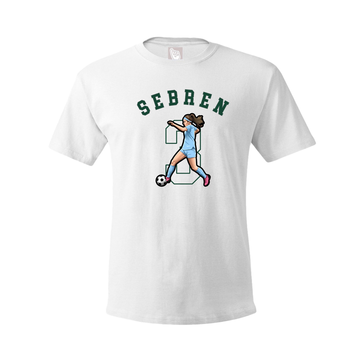 Tee — Shirsey Arch in White