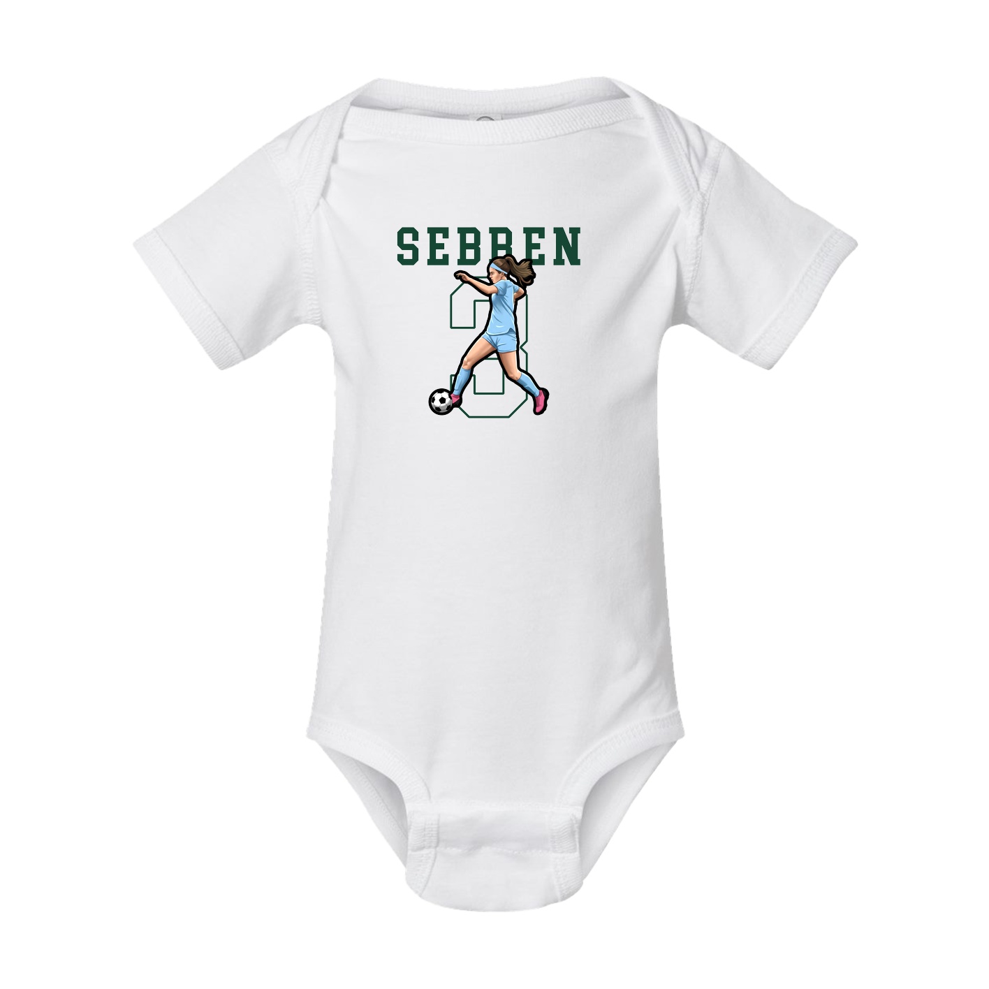 Baby Onesie — Shirsey in White