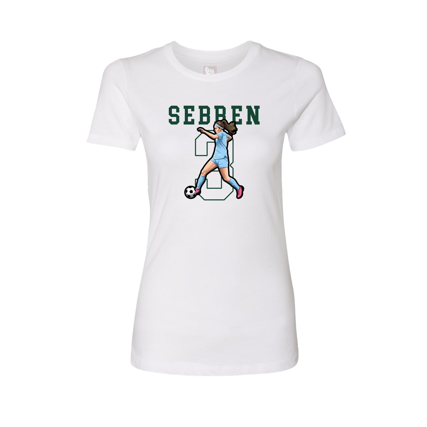Fitted Women's Tee — Shirsey in White