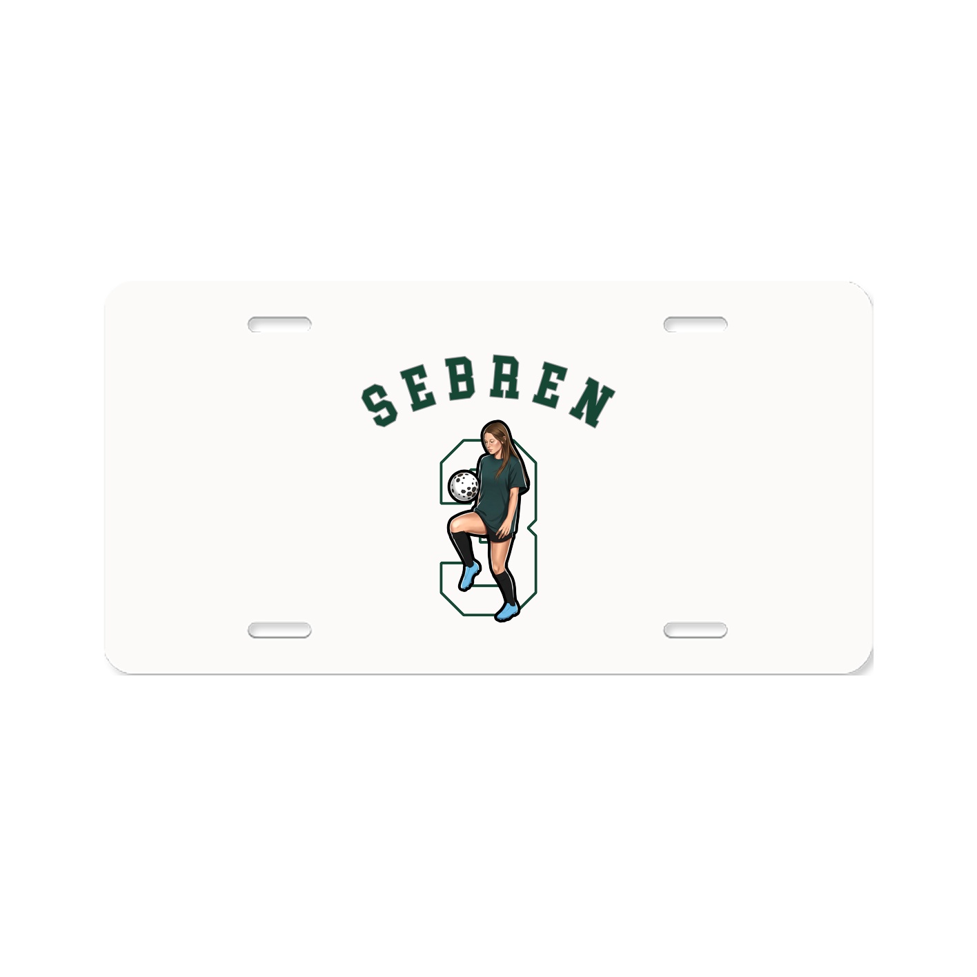 License Plate — Shirsey Arch in Classic
