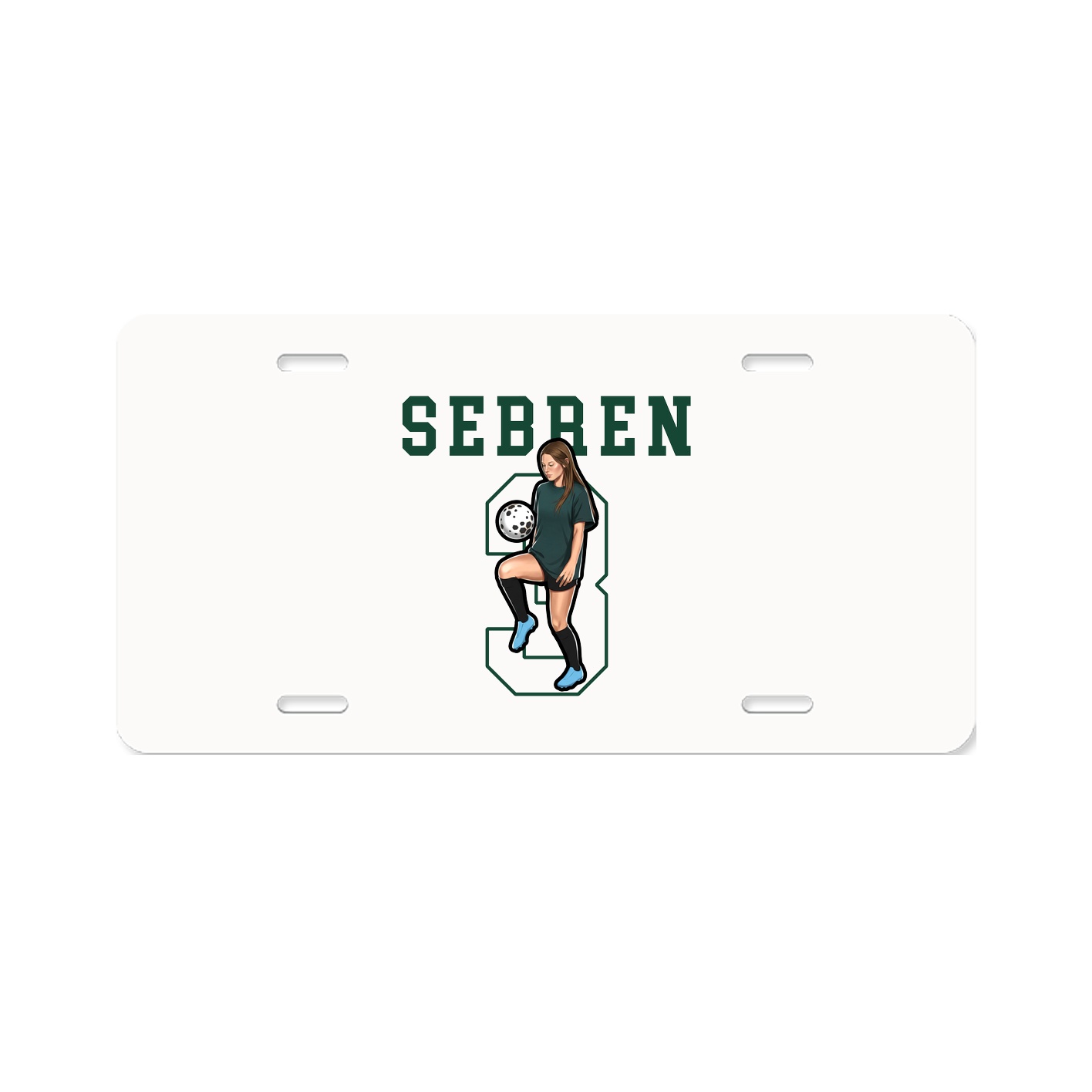 License Plate — Shirsey in Classic