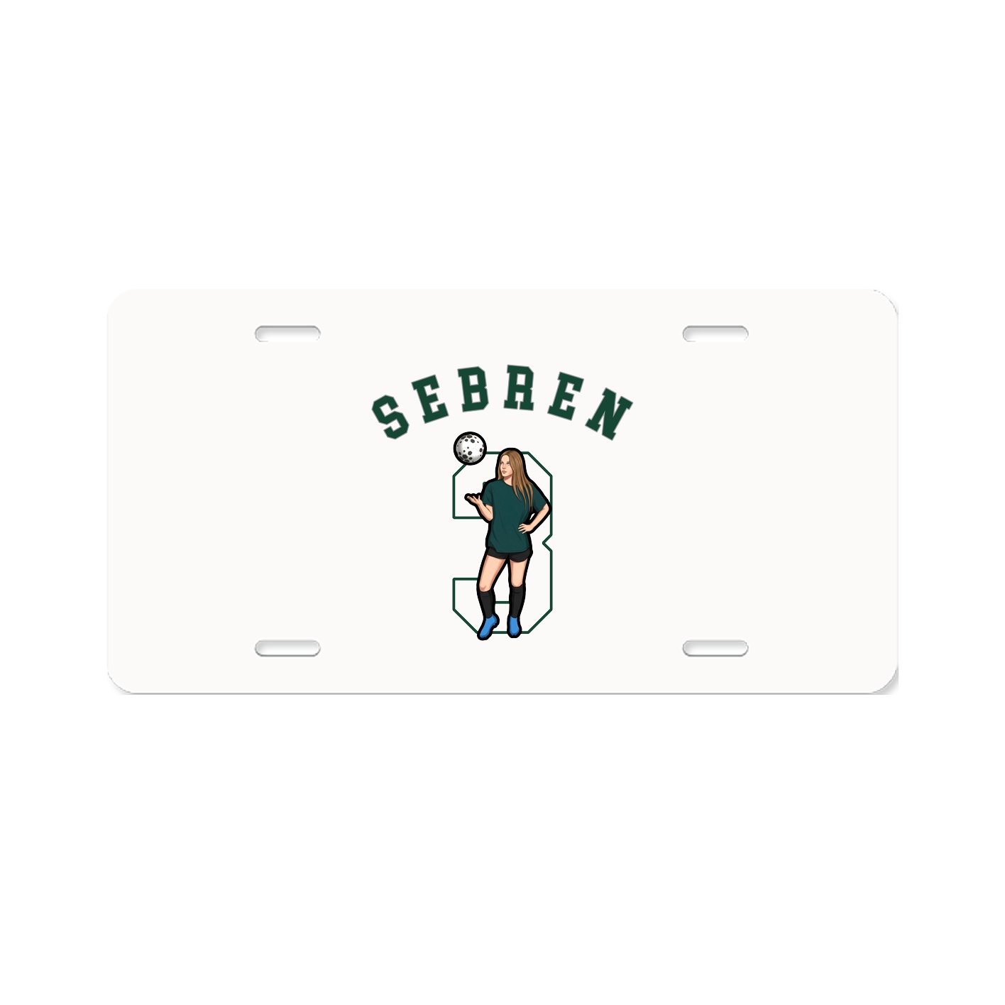 License Plate — Shirsey Arch in Classic