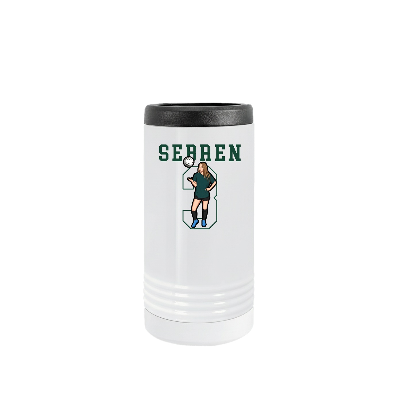 Slim Beverage Holder — Shirsey in White