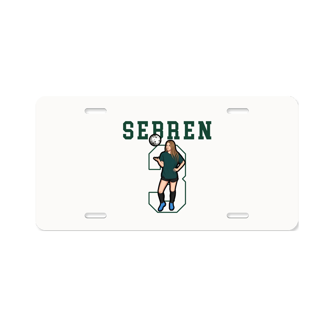 Aluminum License Plate