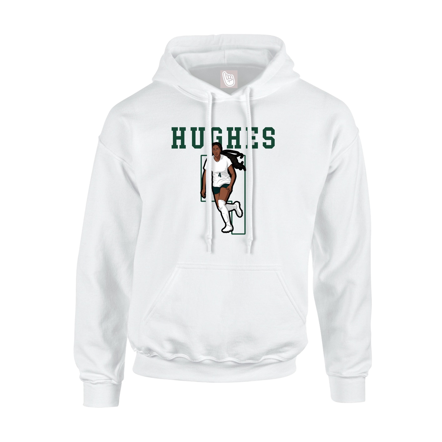 Youth Hoodie — Shirsey in White