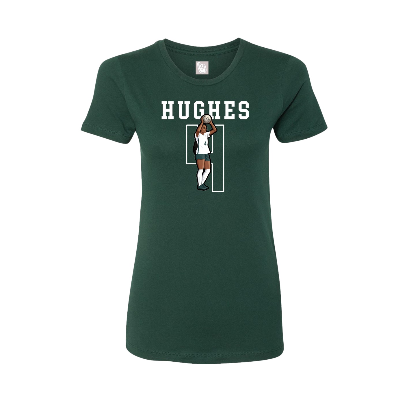 Fitted Women's Tee — Shirsey in Green