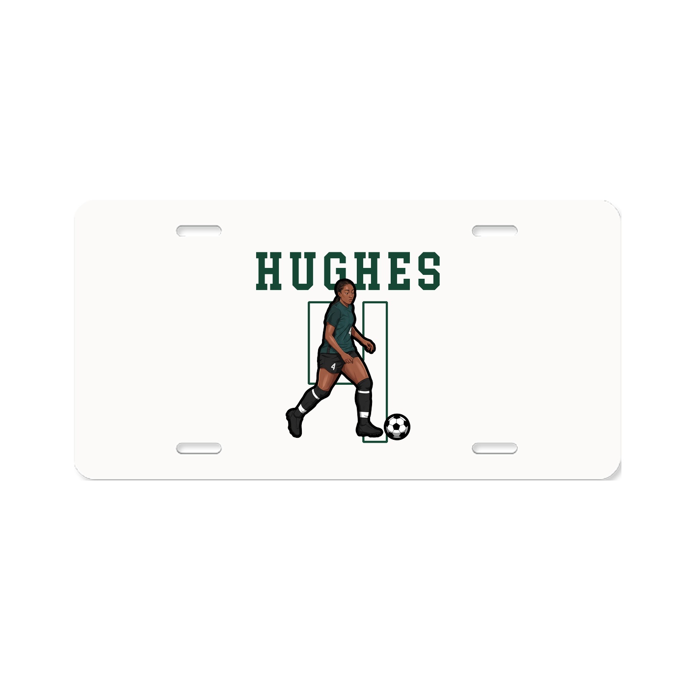 Aluminum License Plate