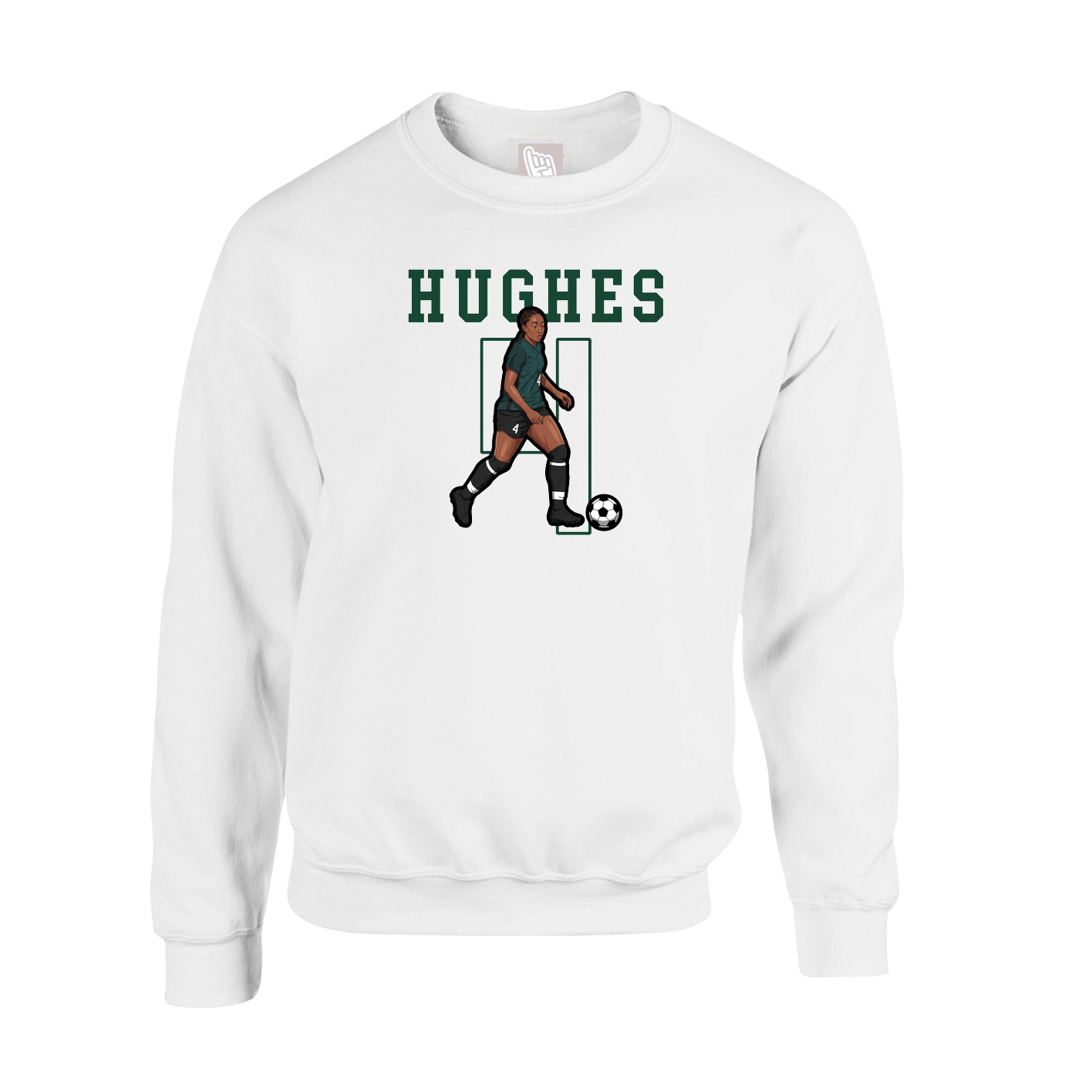 Fleece Crew — Shirsey in White