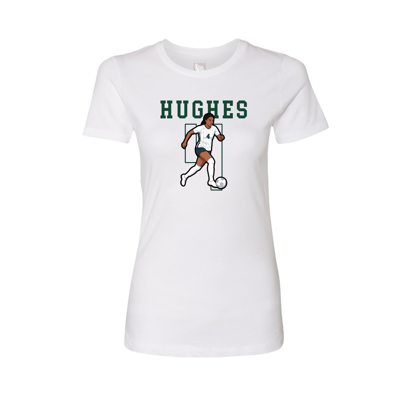 Fitted Women's Tee — Shirsey in White