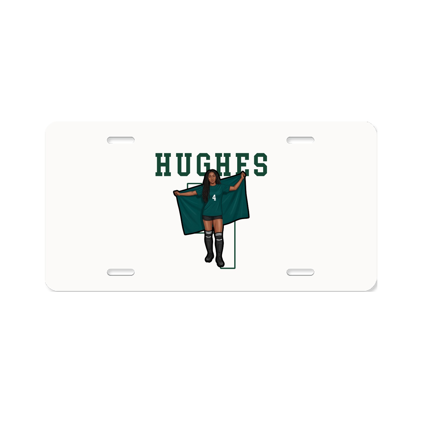 Aluminum License Plate