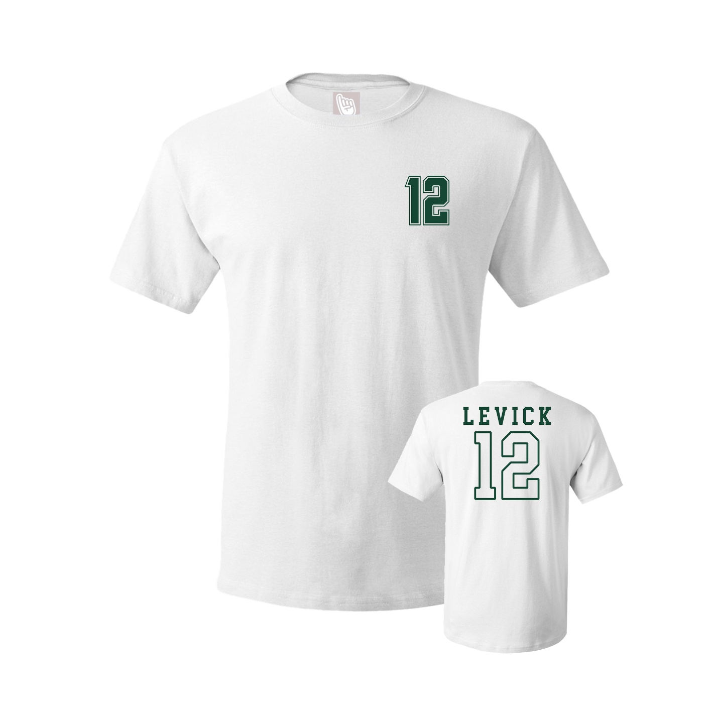 Tee — Chest Back in White