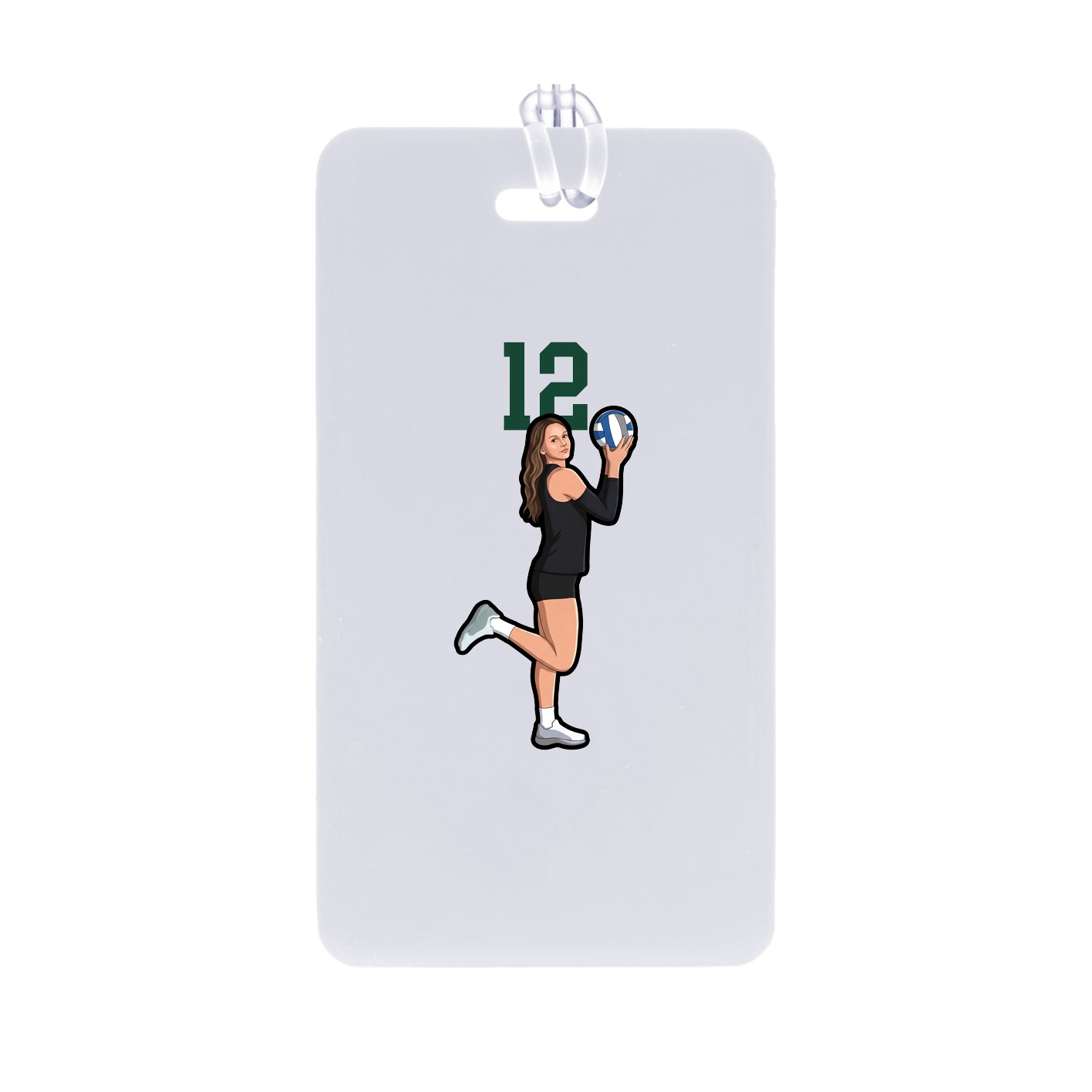 Bag Tag — Number Top in Classic