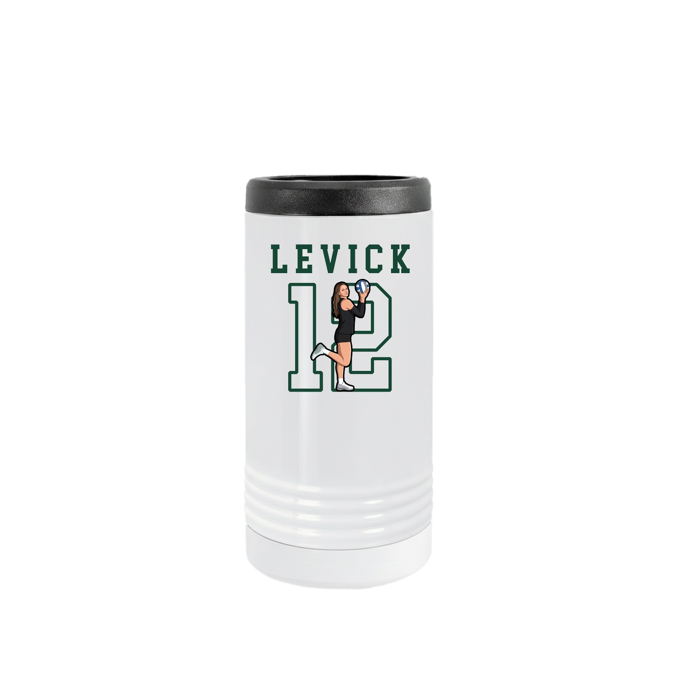 Slim Beverage Holder — Shirsey in White