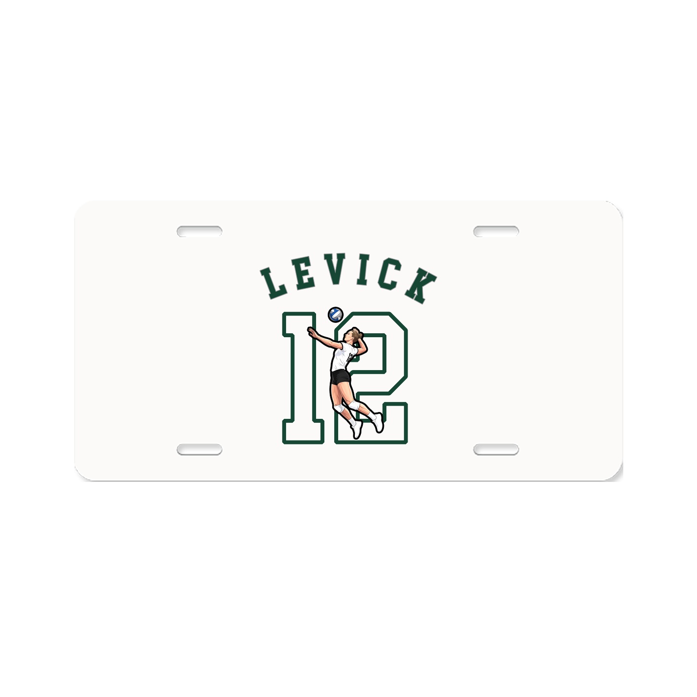 License Plate — Shirsey Arch in Classic