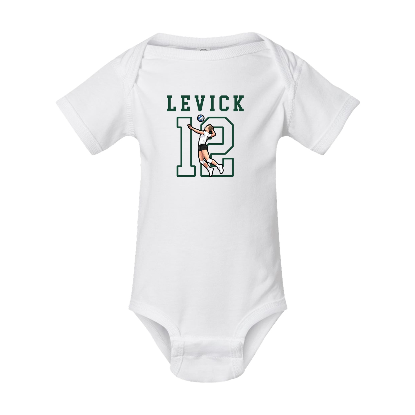 Baby Onesie — Shirsey in White