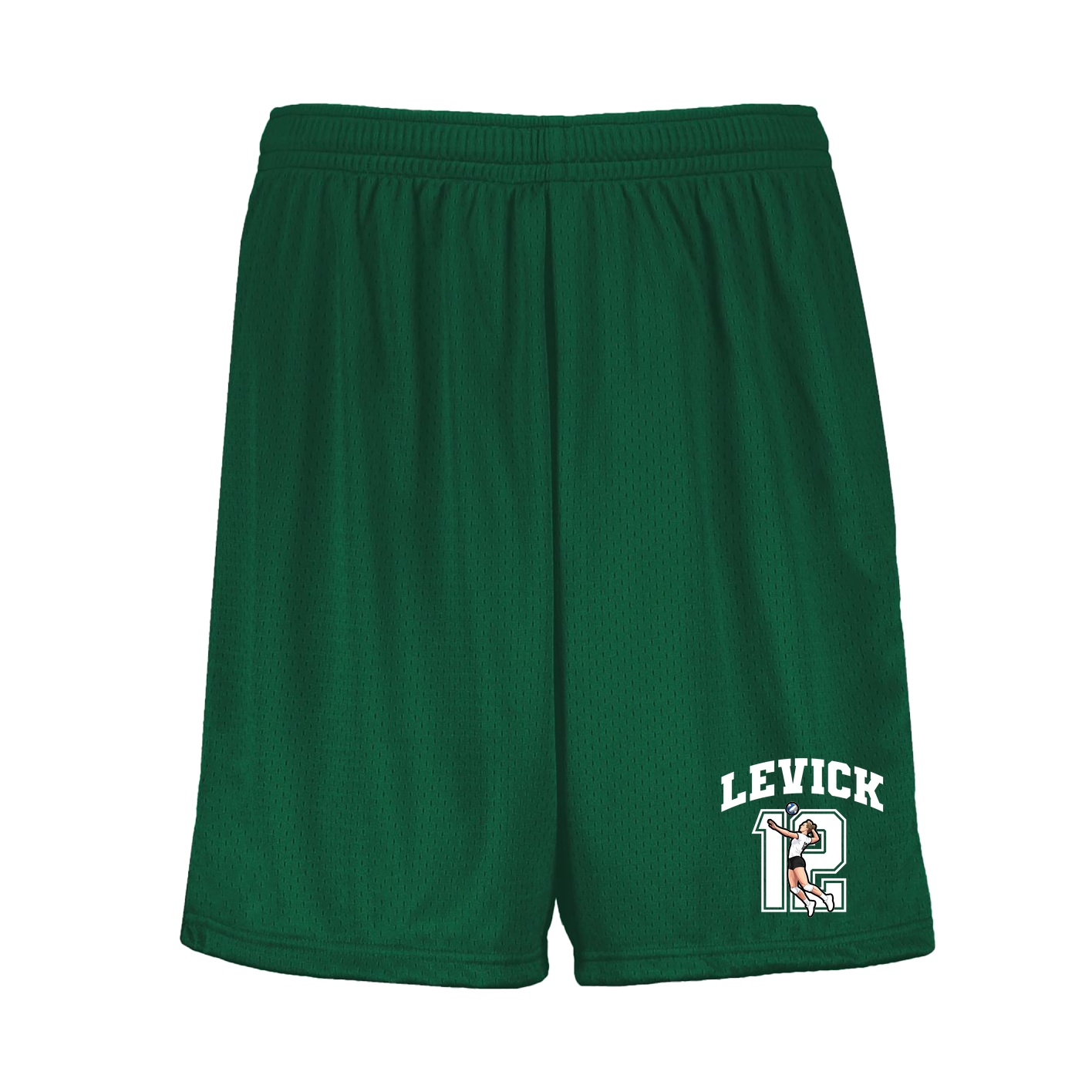 Shorts — Number in Green