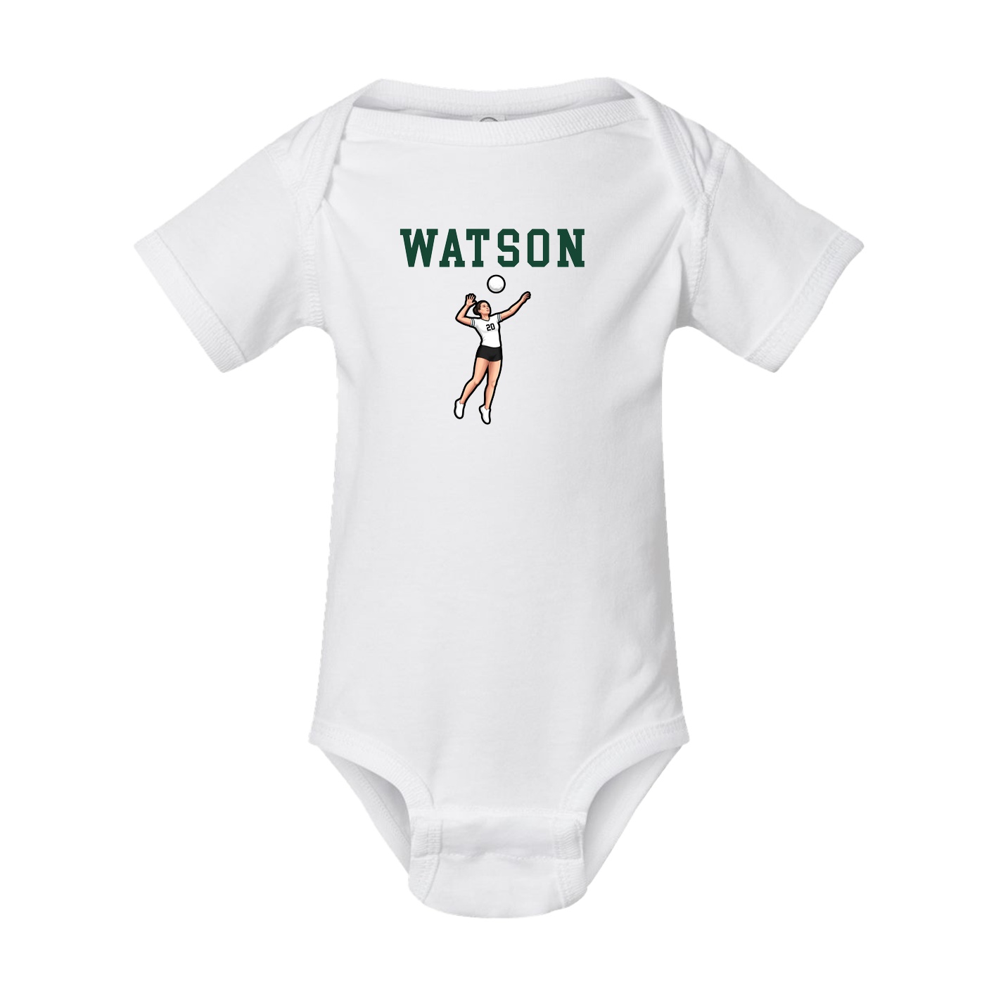 Baby Onesie — Shirsey in White
