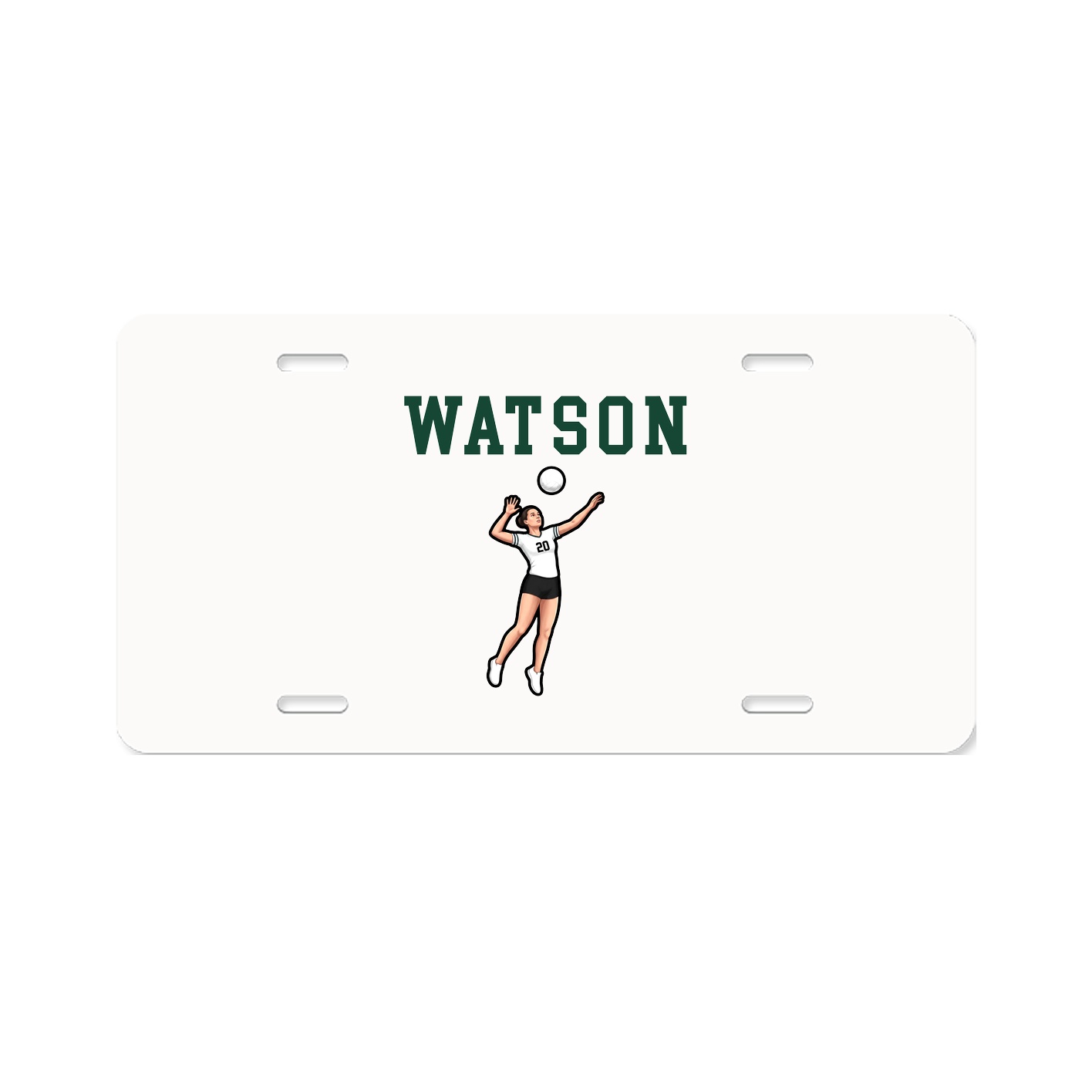 License Plate — Shirsey in Classic