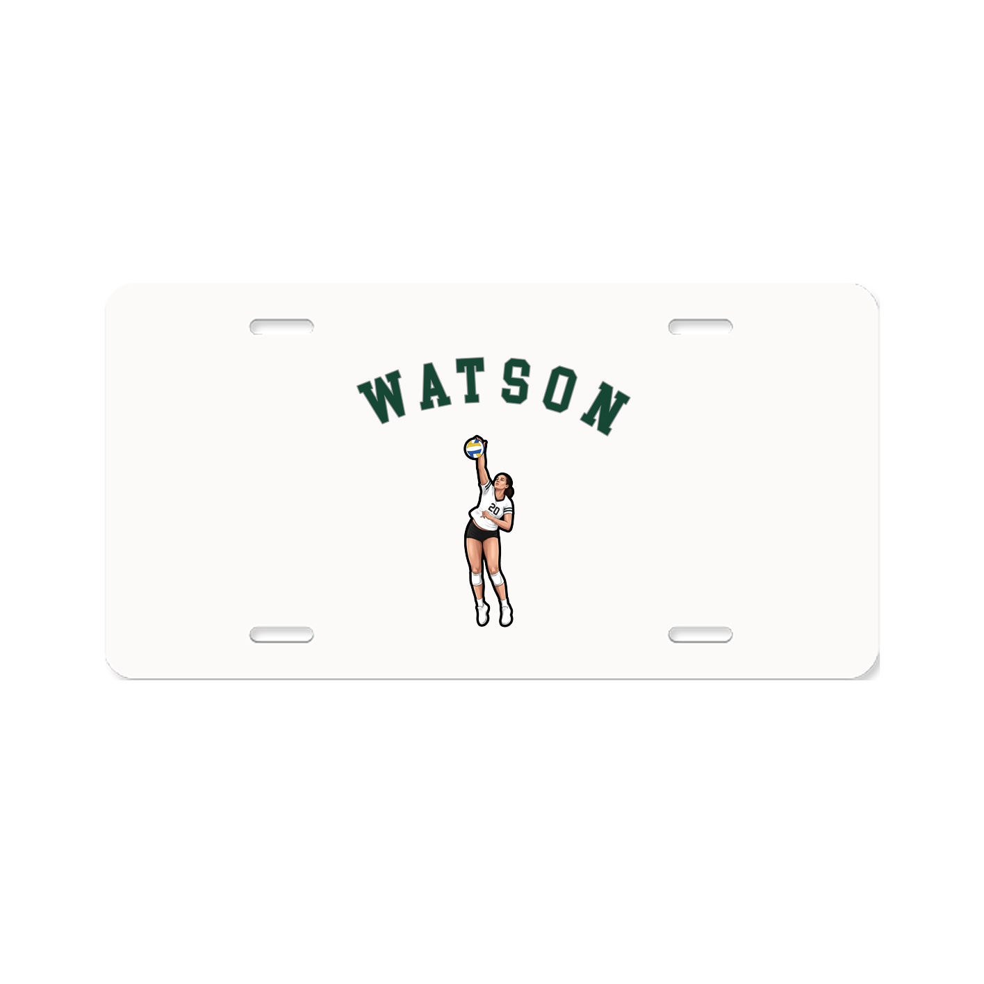 License Plate — Shirsey Arch in Classic