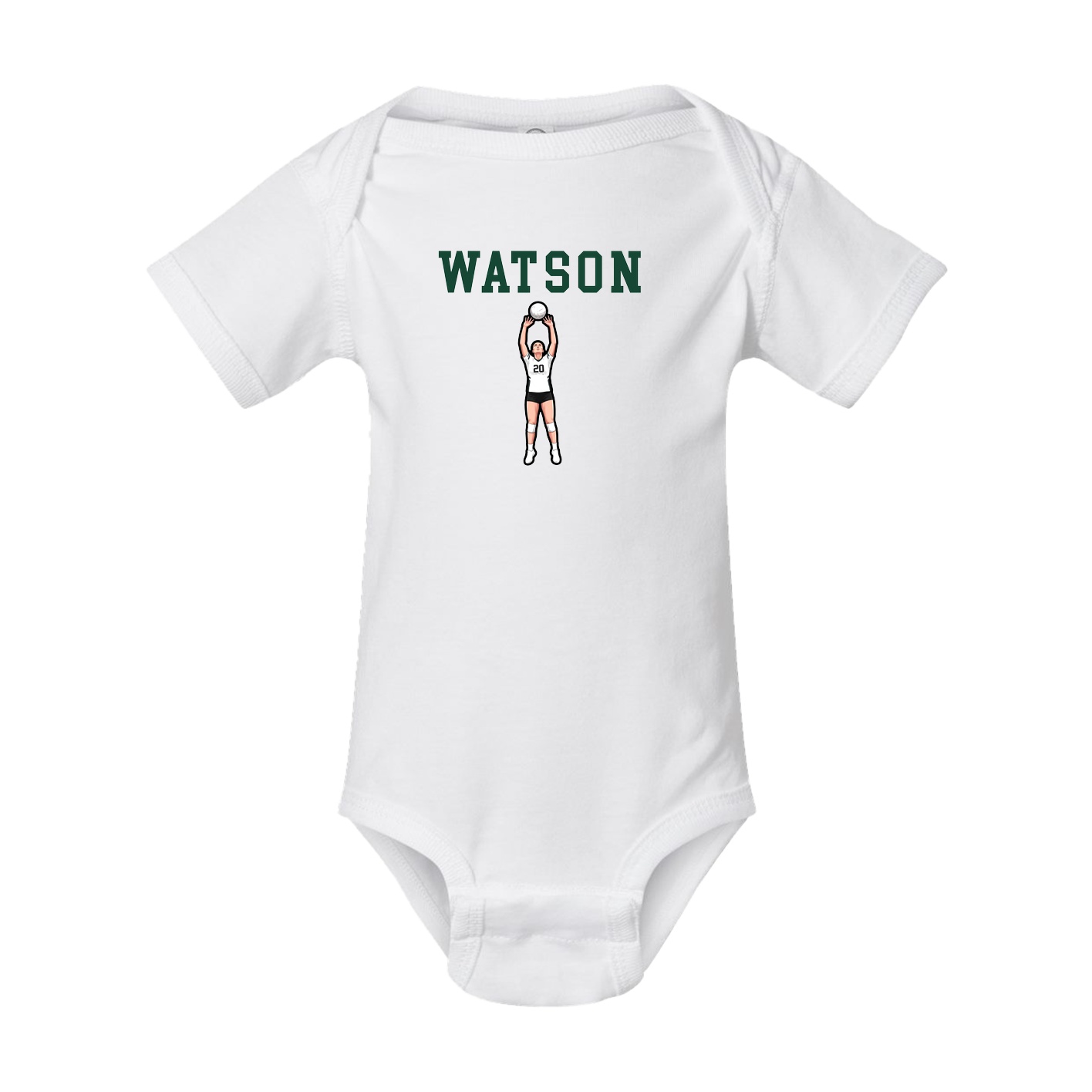 Baby Onesie — Shirsey in White