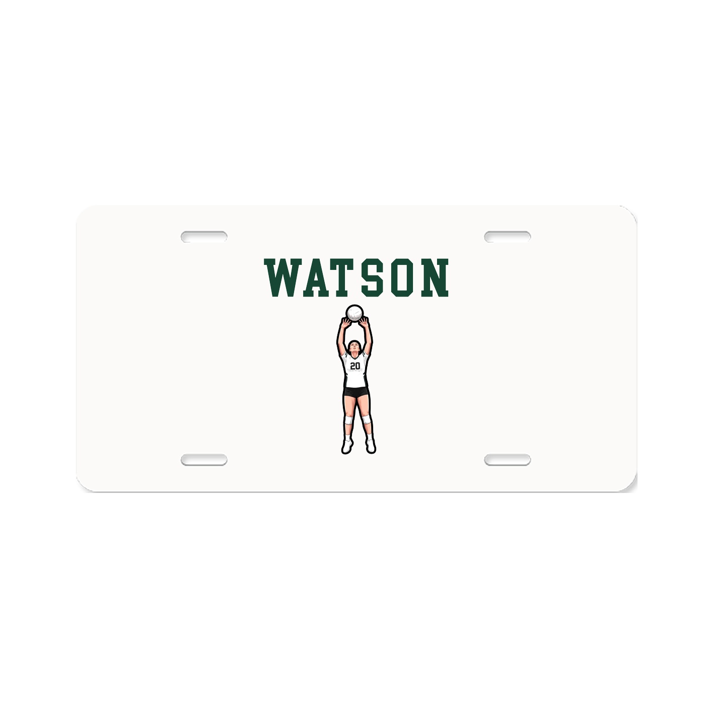 License Plate — Shirsey in Classic