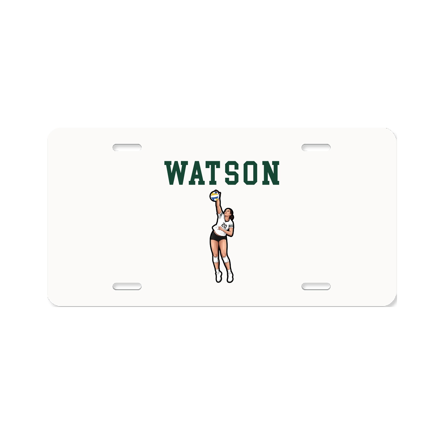 License Plate — Shirsey in Classic