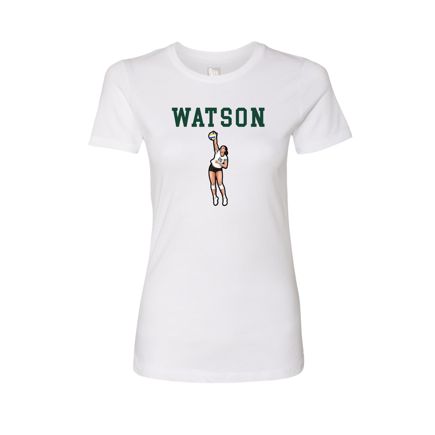Fitted Women's Tee — Shirsey in White