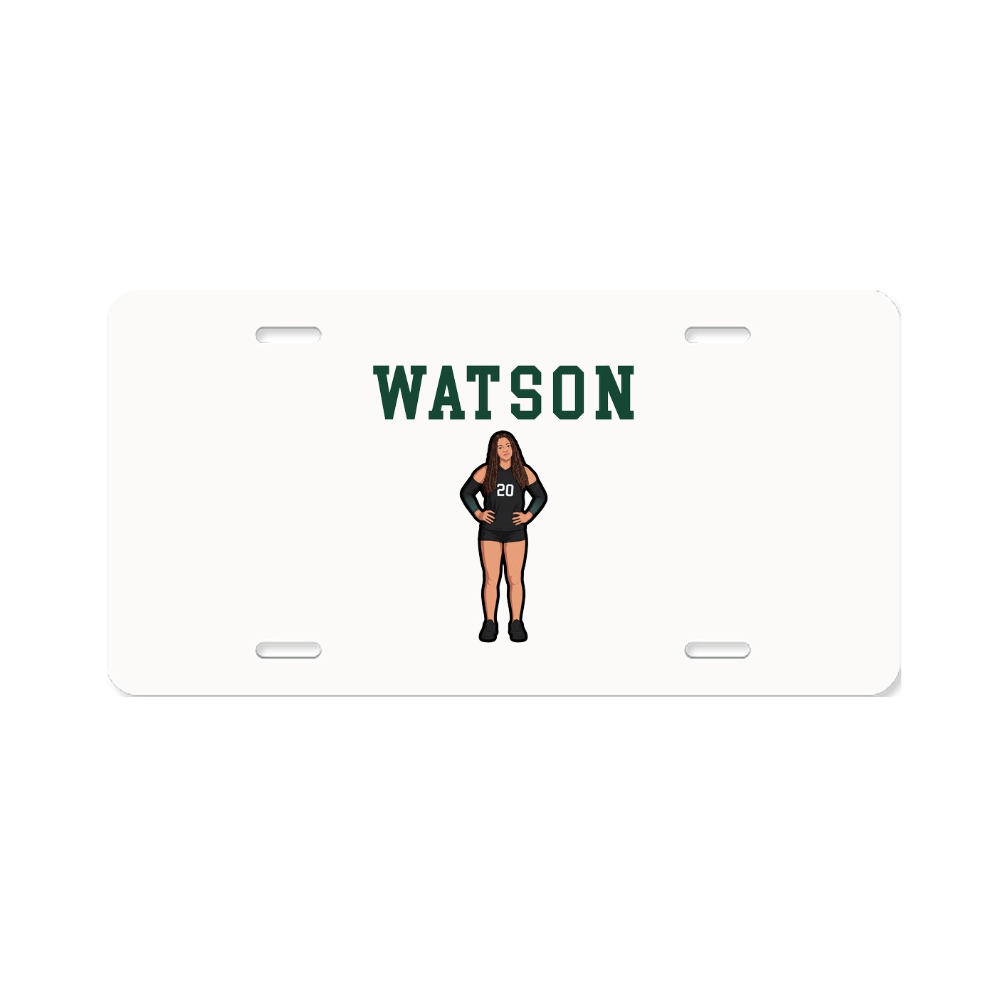 License Plate — Shirsey in Classic