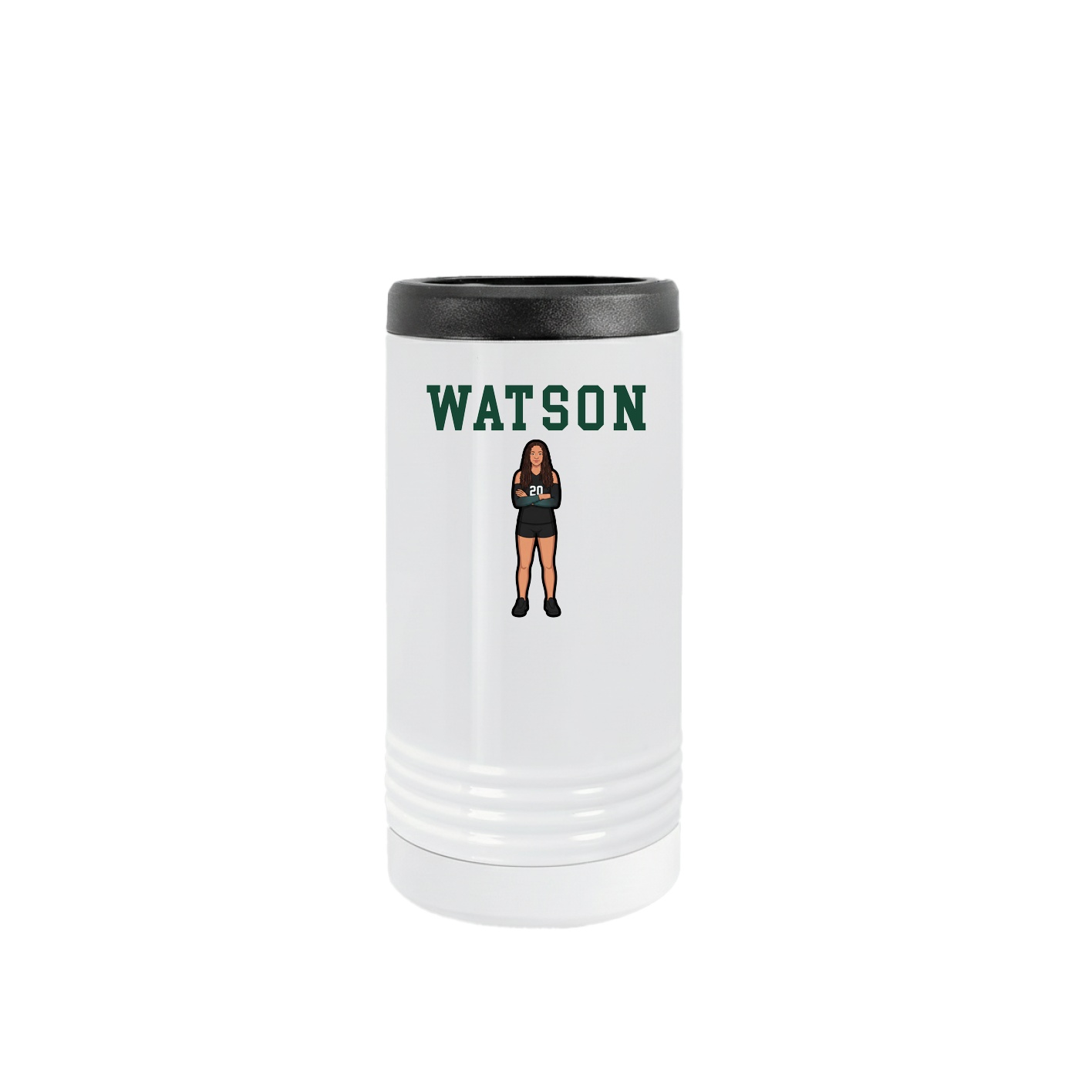 Slim Beverage Holder — Shirsey in White