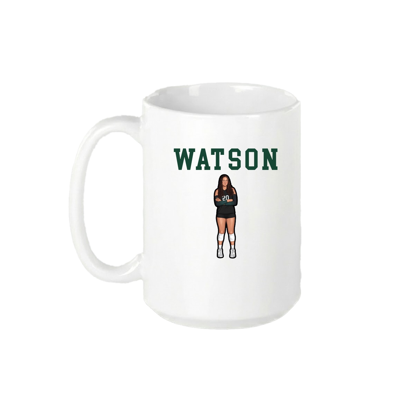 15oz Coffee Mug — Shirsey in White