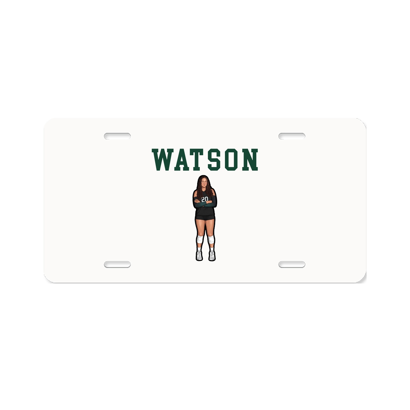 License Plate — Shirsey in Classic