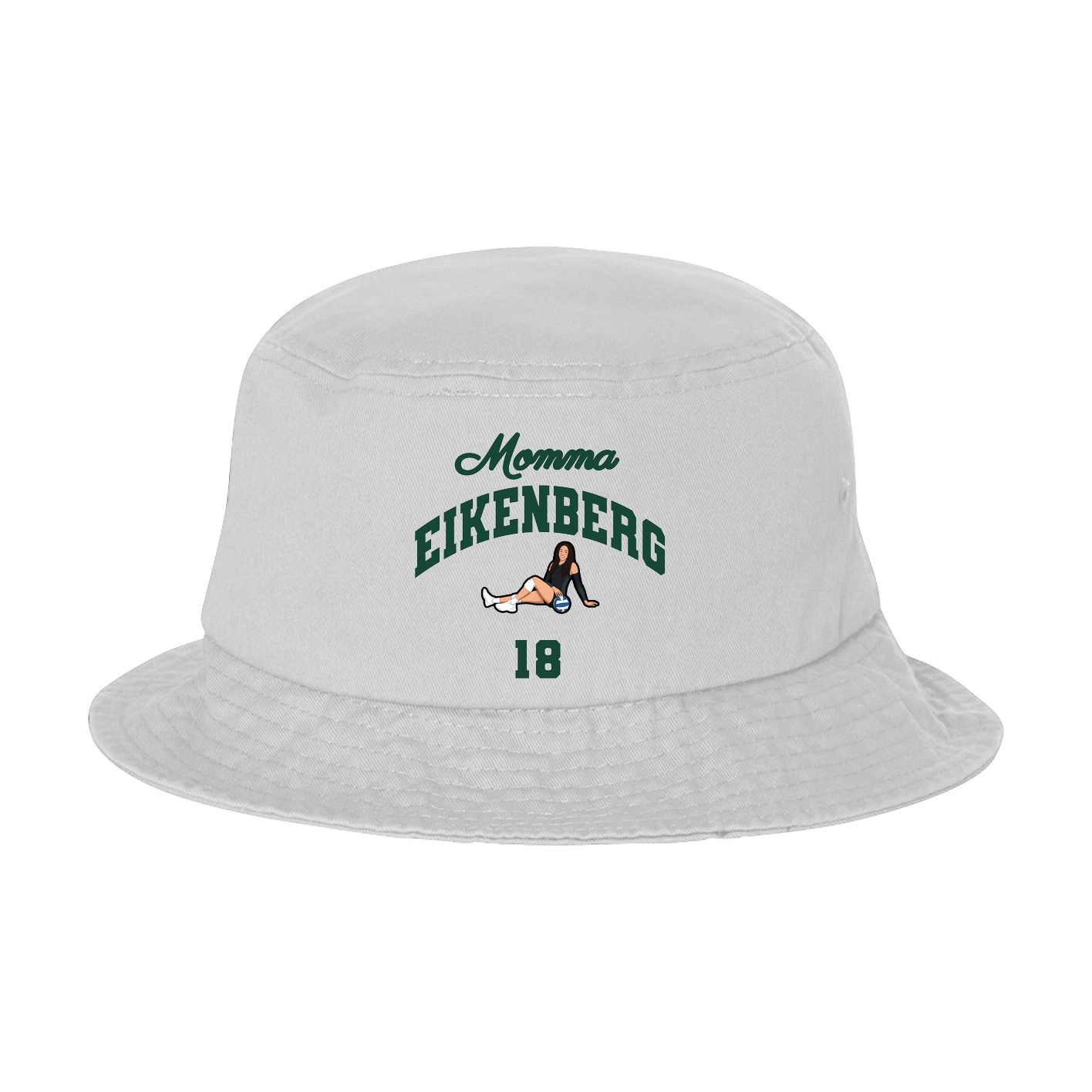 Bucket Cap — Mothers Day Arch in White