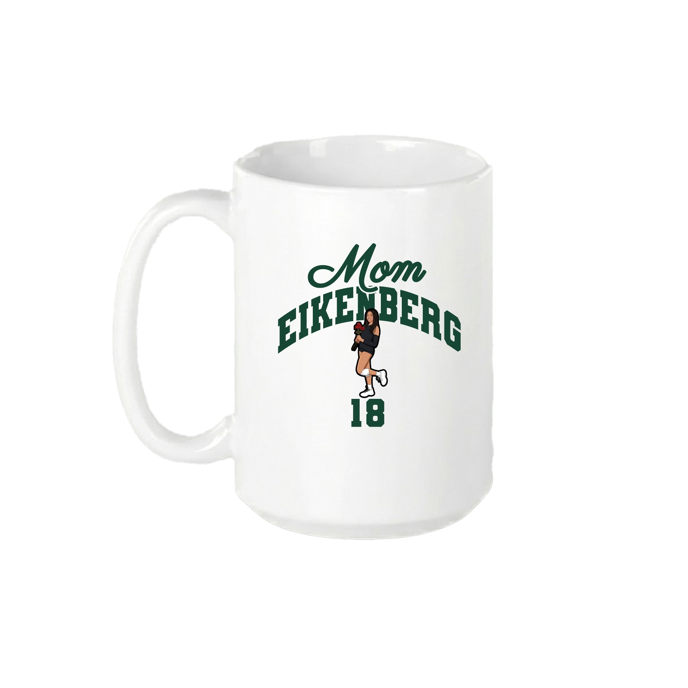 15oz Coffee Mug — Mothers Day Arch in White