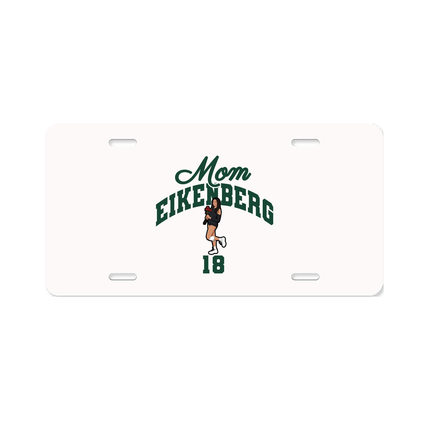 License Plate — Mothers Day Arch in Classic