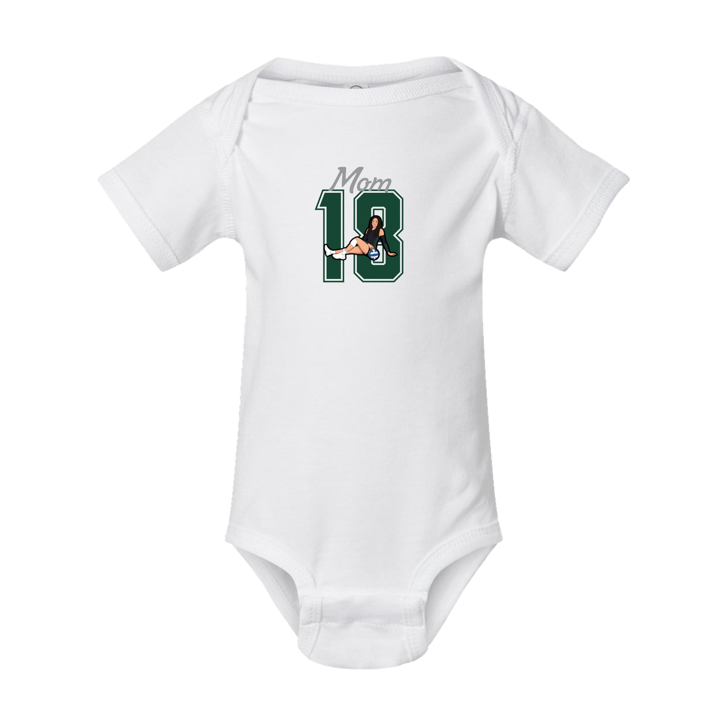 Baby Onesie — Mothers Day Shirsey in White