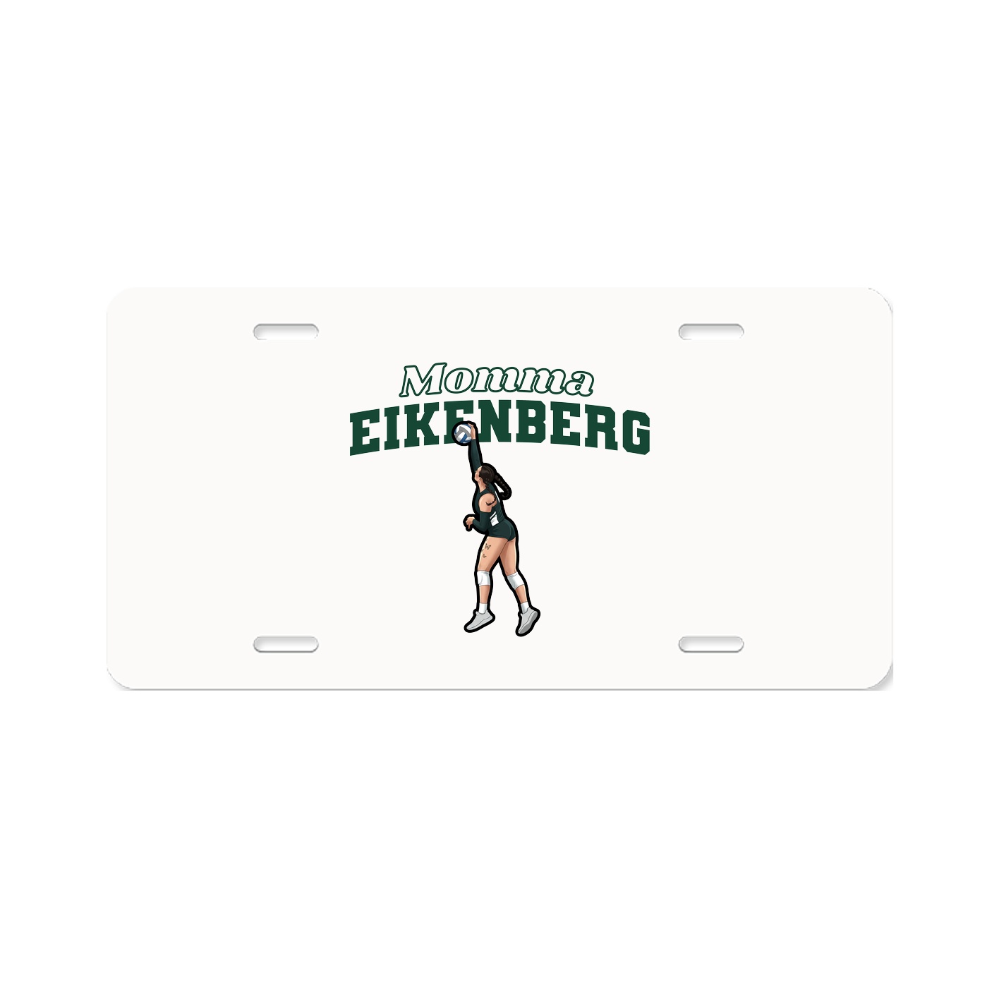 License Plate — Mothers Day Block in Classic
