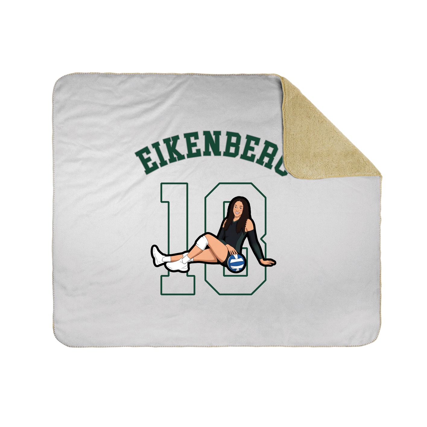 Throw Blanket — Shirsey Arch in White