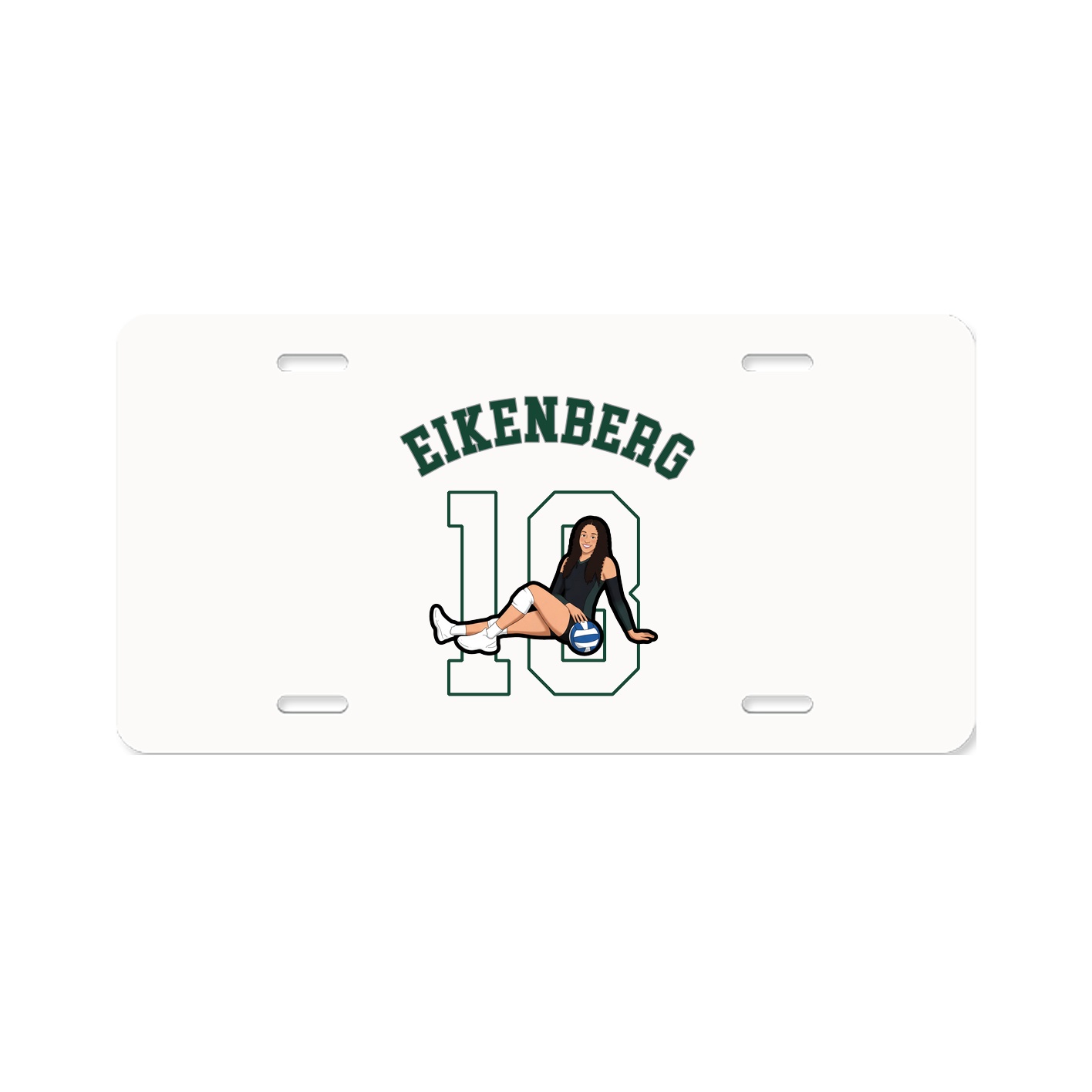 License Plate — Shirsey Arch in Classic