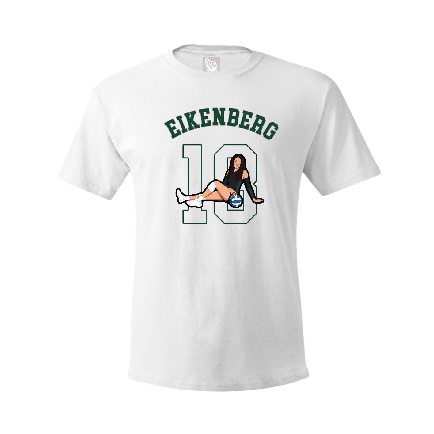 Tee — Shirsey Arch in White
