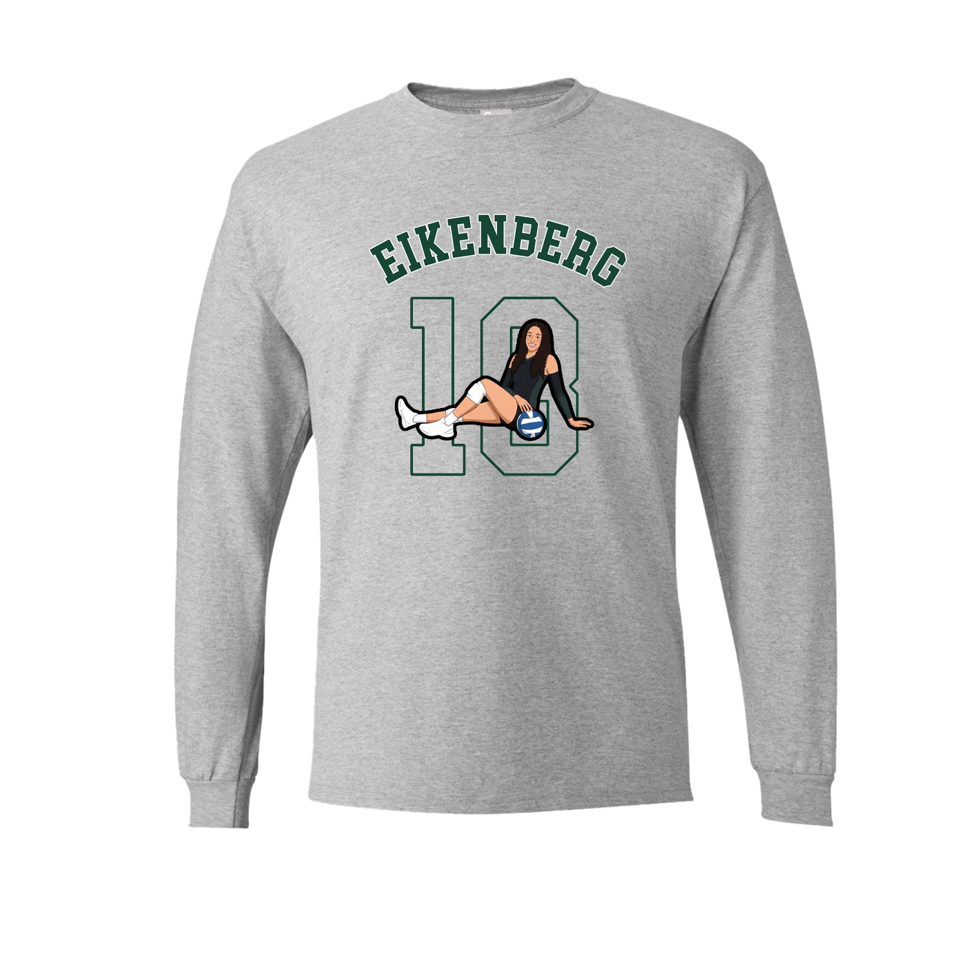 Long Sleeve Tee — Shirsey Arch in Grey
