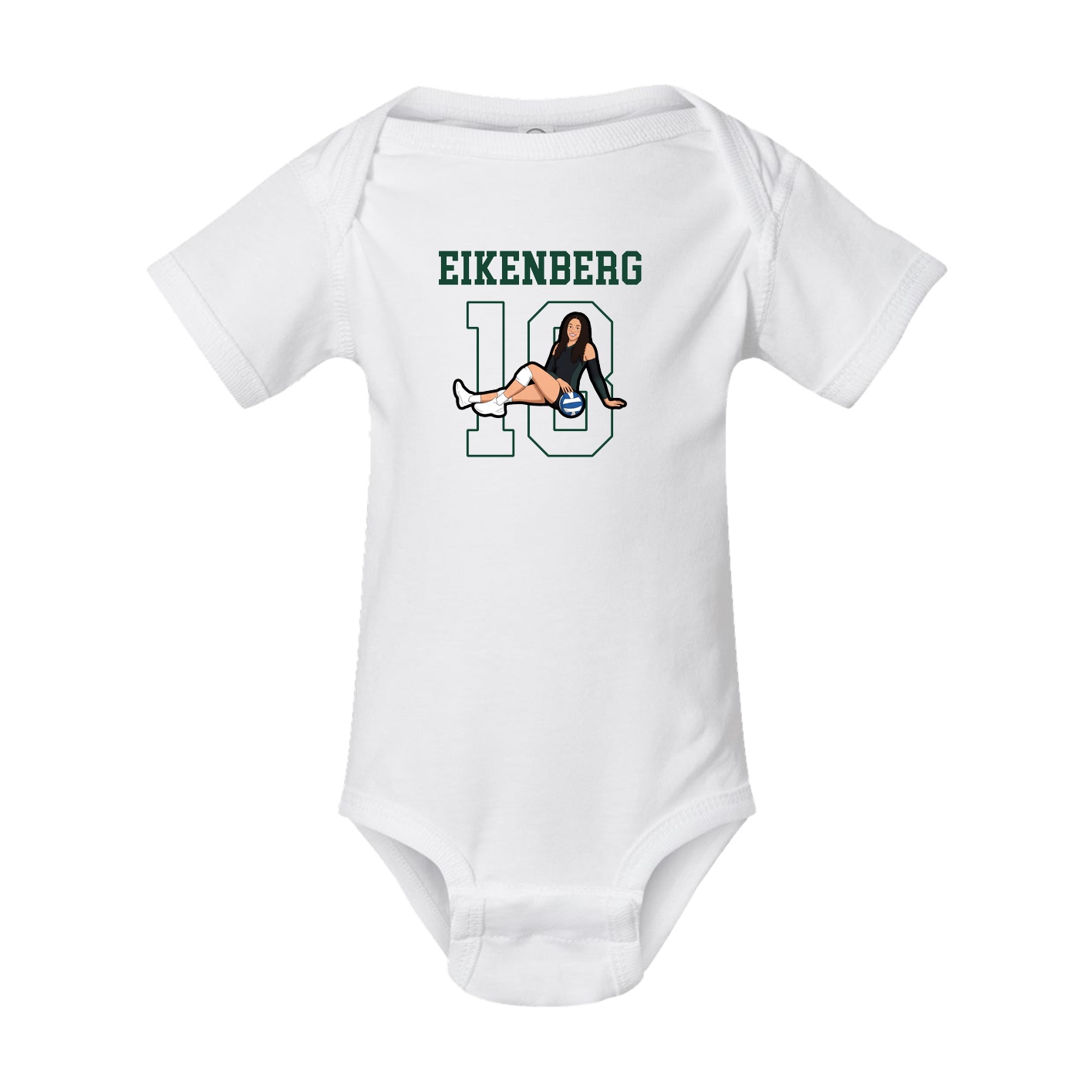 Baby Onesie — Shirsey in White
