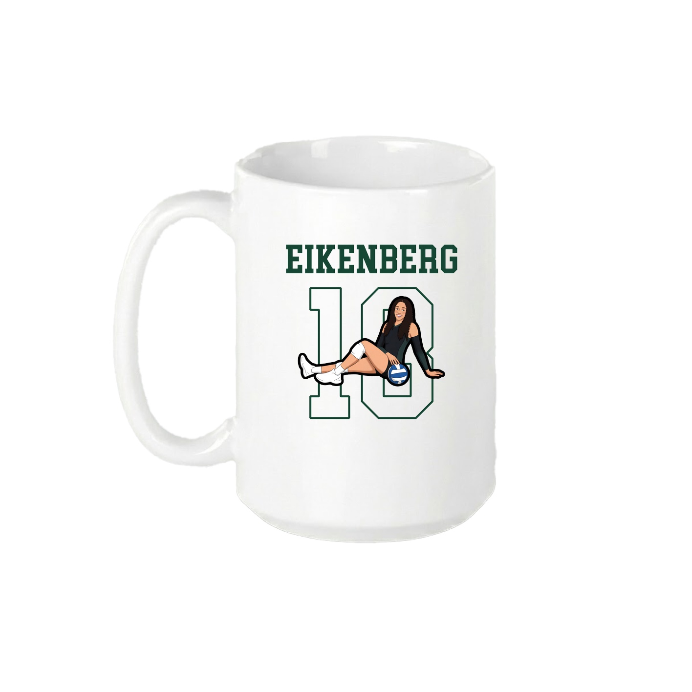 15oz Coffee Mug — Shirsey in White