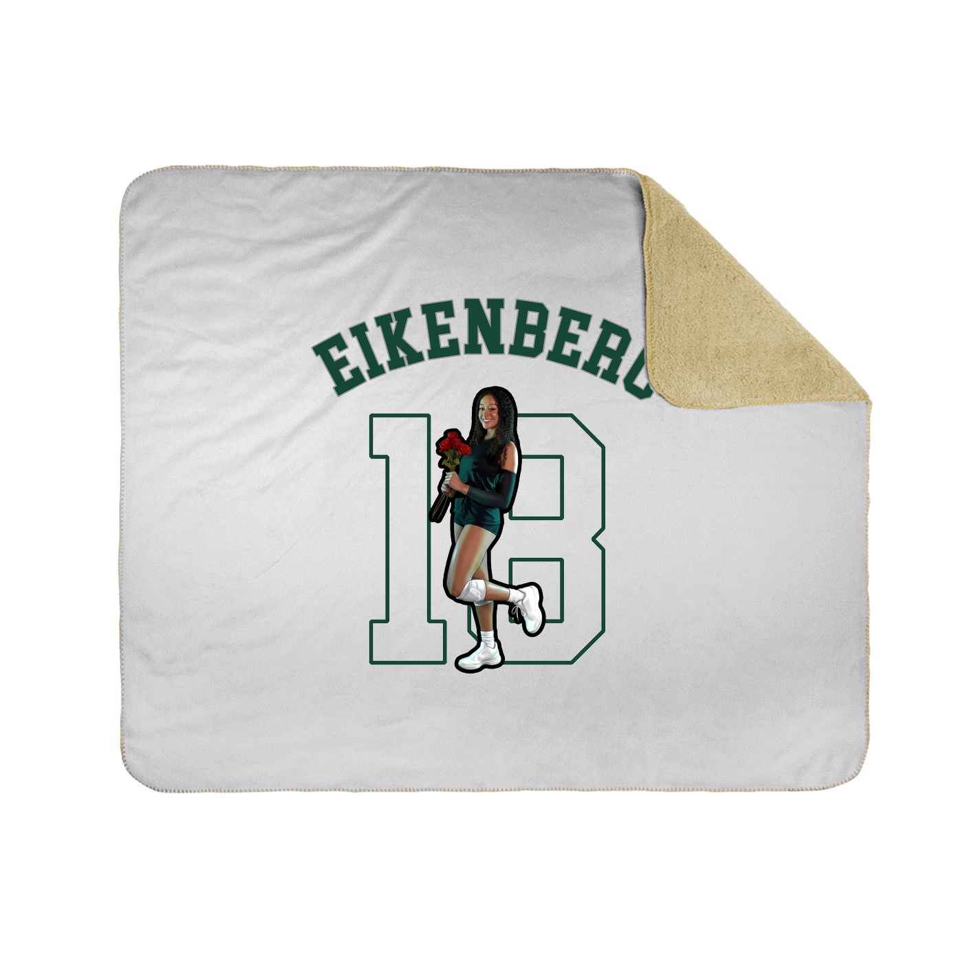Throw Blanket — Shirsey Arch in White