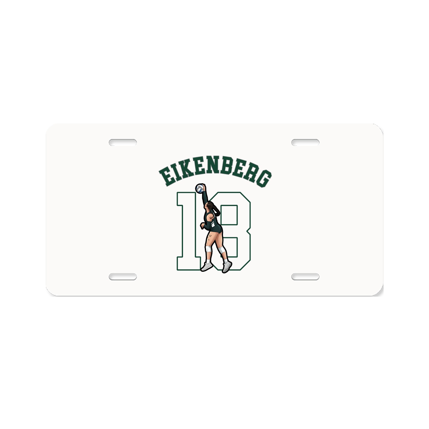 License Plate — Shirsey Arch in Classic