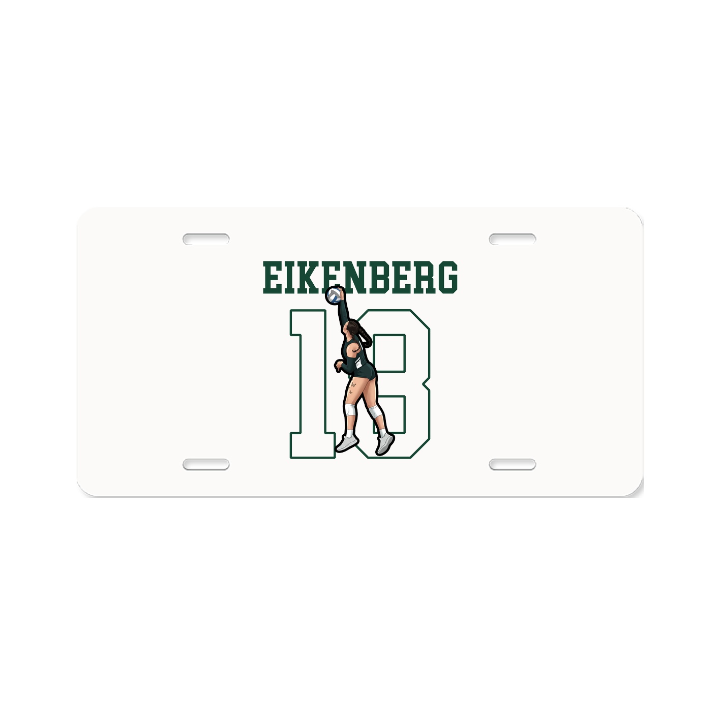 License Plate — Shirsey in Classic